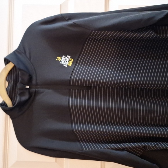 Cutter and Buck dry Tech 50 UPS Plus XXLG black and Saint Archer gold - Picture 2 of 10